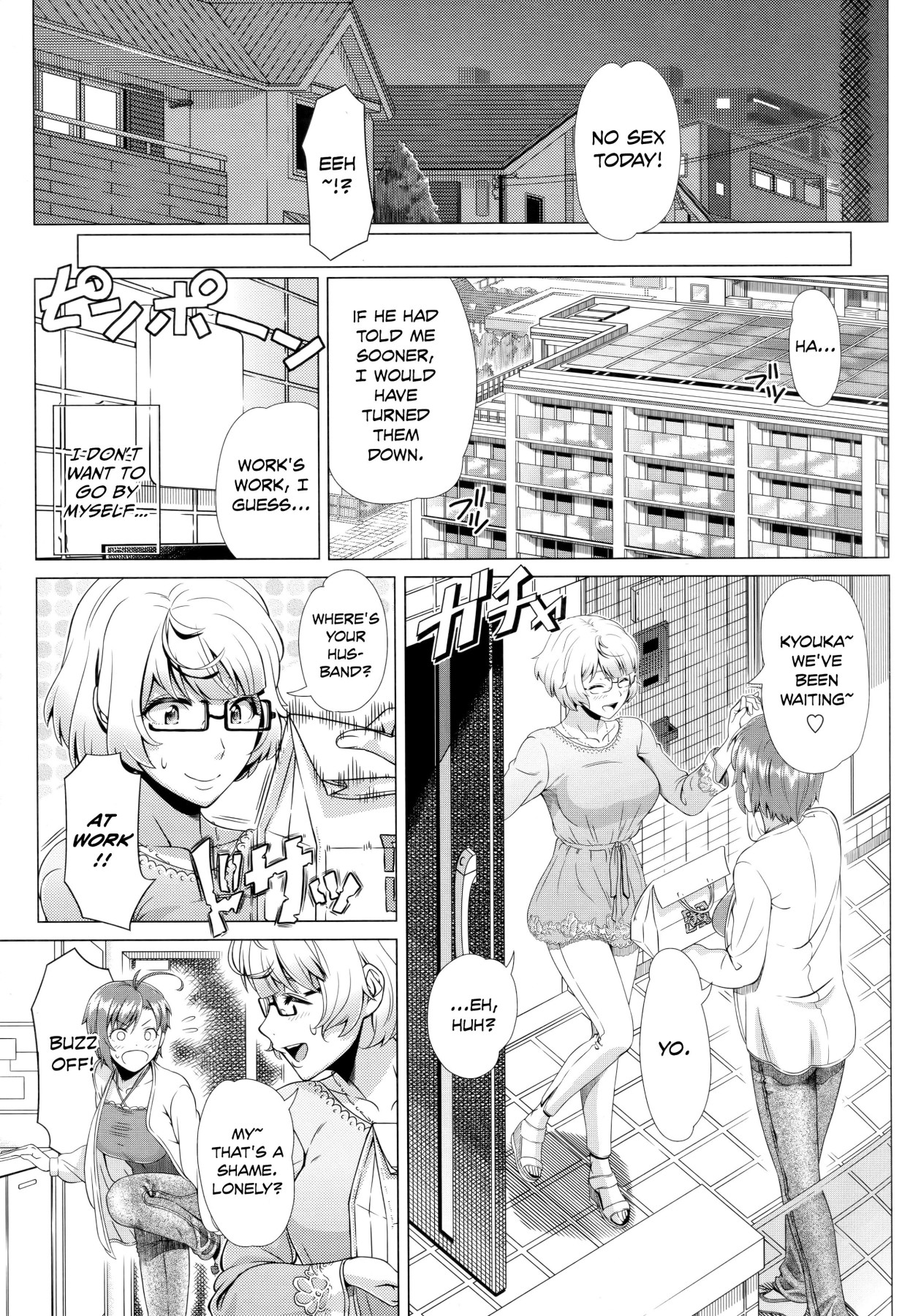 Hentai Manga Comic-First Time With Someone Else's Wife-Read-190